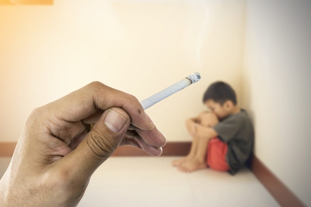 proteger a los niños del tabaco